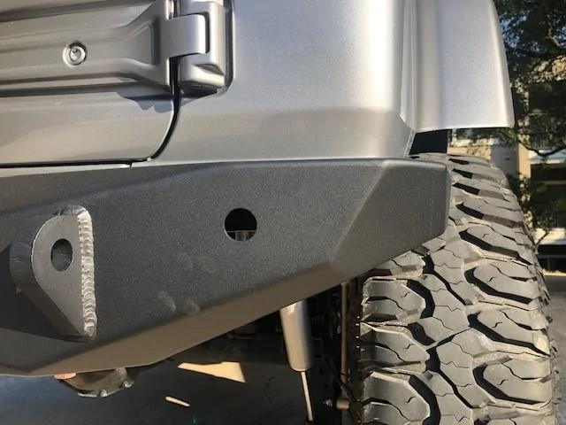 Jeep Wrangler JL CavFab Crawler Series Full Width Rear Bumper bs2