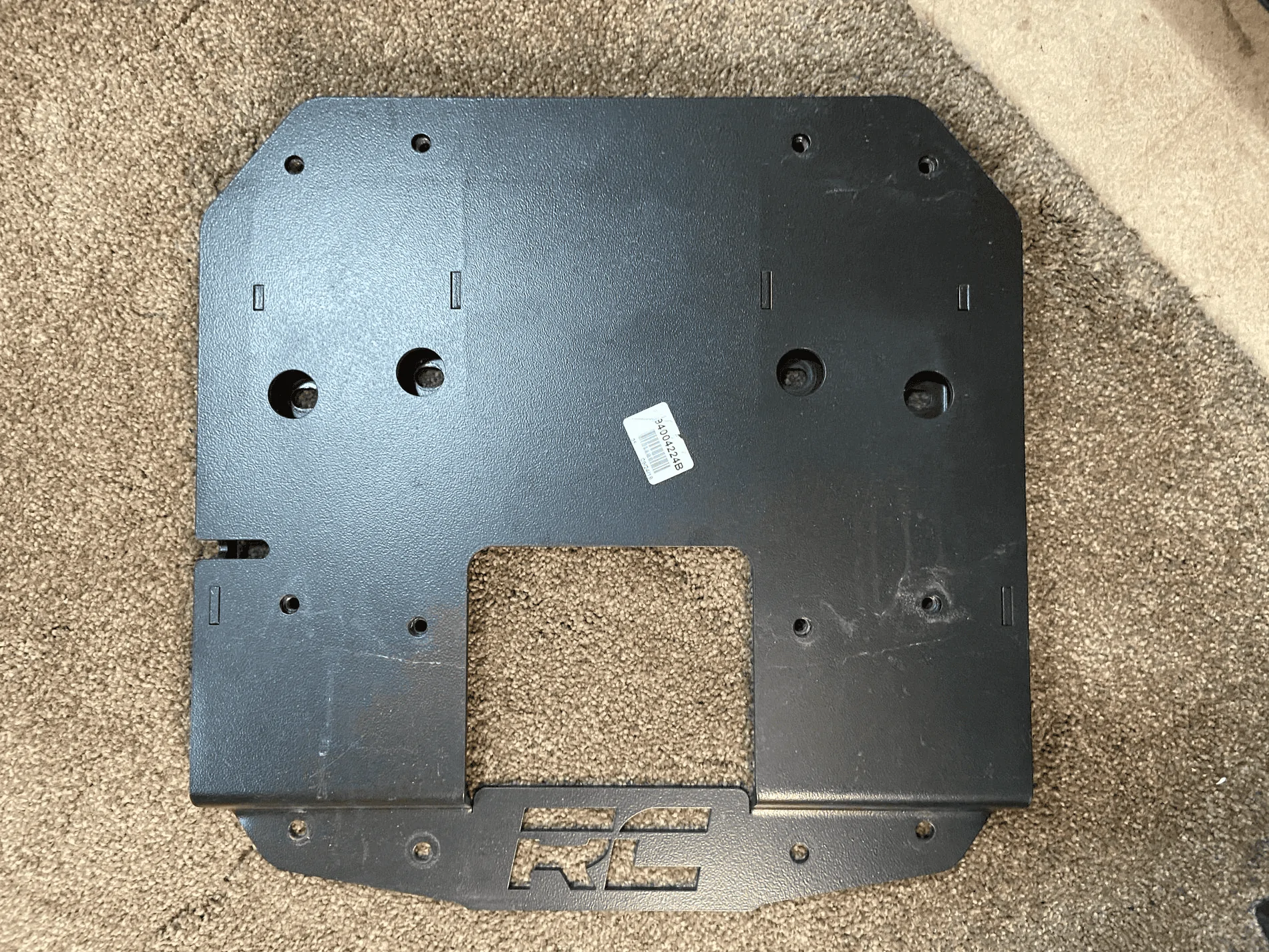 Jeep Wrangler JL $40 - Rough Country Spare Relocation Bracket 1601329339122