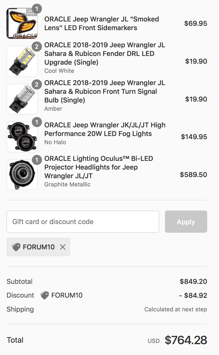 Jeep Wrangler JL Way Under $1k for Complete Front-End LED Conversion! JL Package