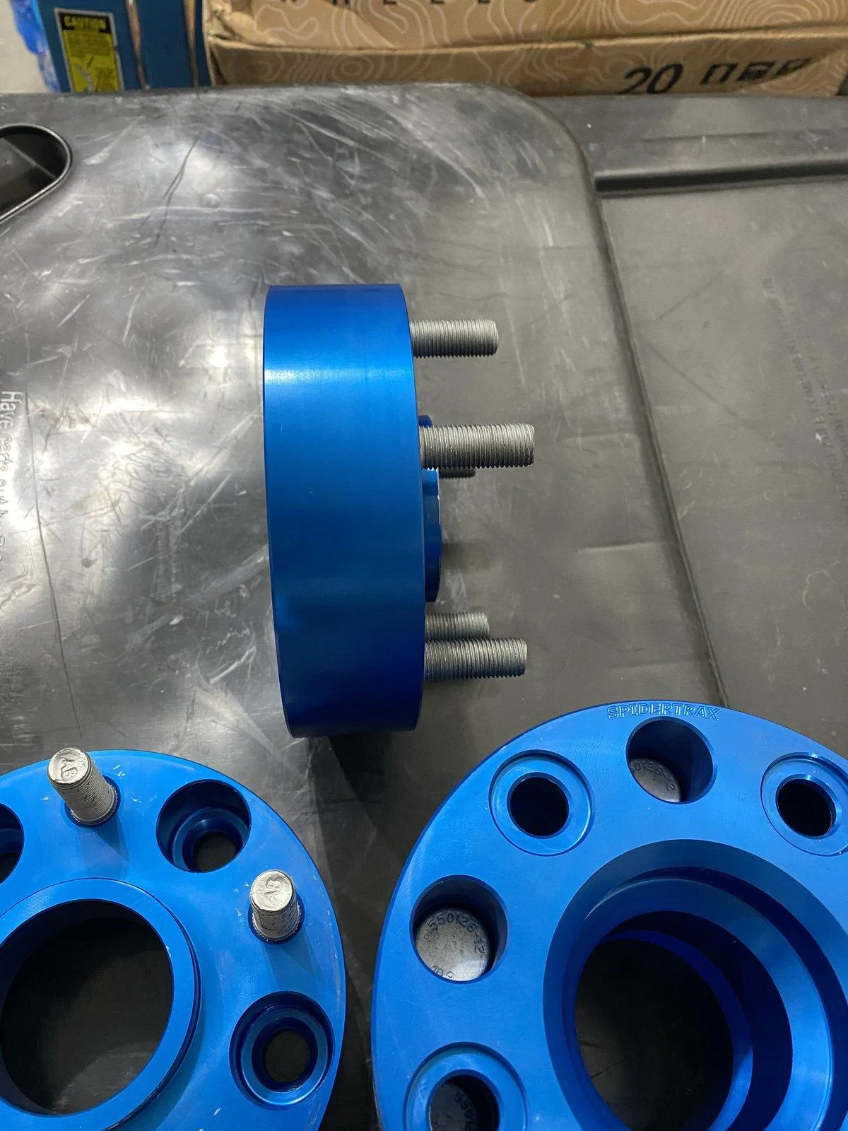 Jeep Wrangler JL Spidertrax 1 3/4 wheel spacers 9F639361-8BBC-422C-BC3F-E292896235A8