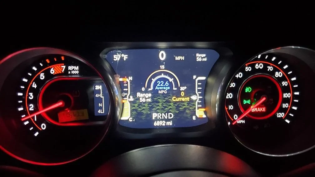 Jeep Wrangler JL 2.0 Turbo average MPGs mpg