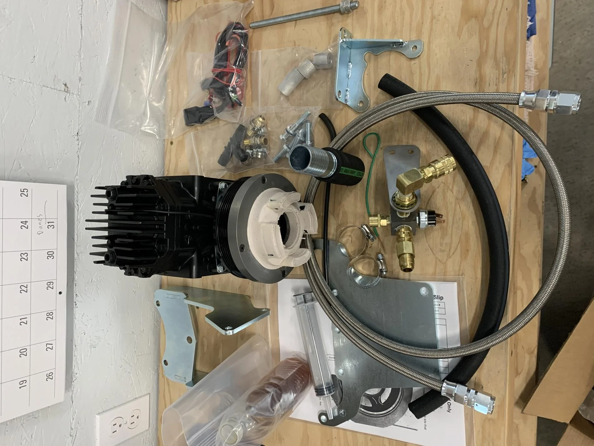 Jeep Wrangler JL ORO York Air Compressor install 282D5186C41C4F29981B