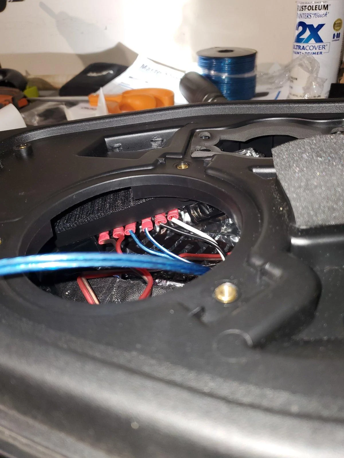 Jeep Wrangler JL Adding an Aftermarket Amp(s) 20201004_194713