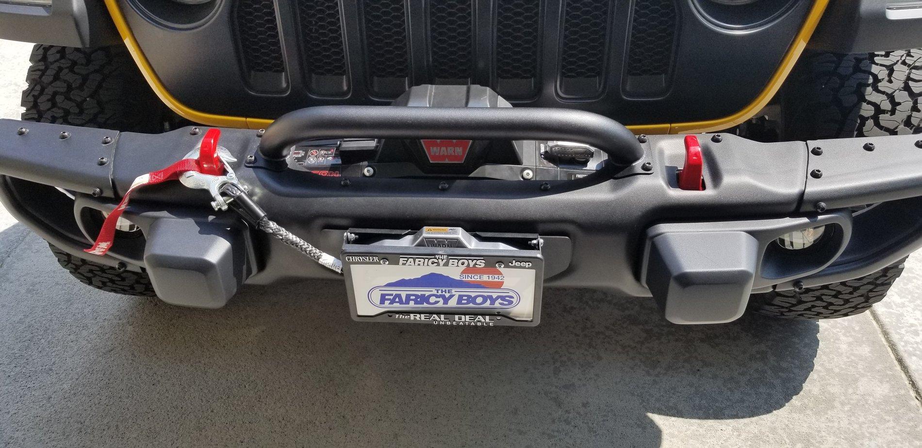 Jeep Wrangler JL First Jeep, first build closewinch