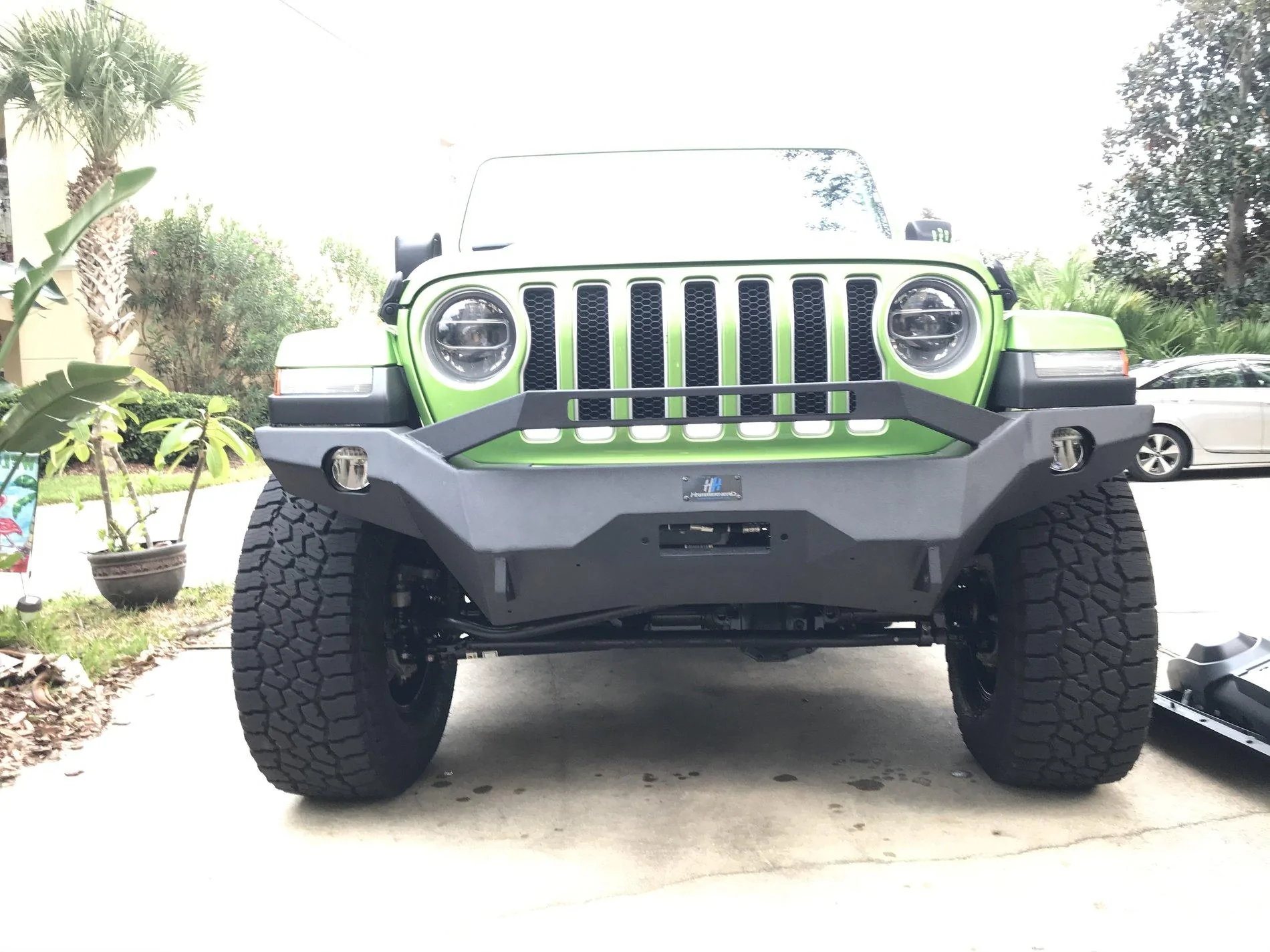 Jeep Wrangler JL Installed - Hammerhead Bumper Just arrived D335CA00-D776-49DB-9B0E-A074A6424E08