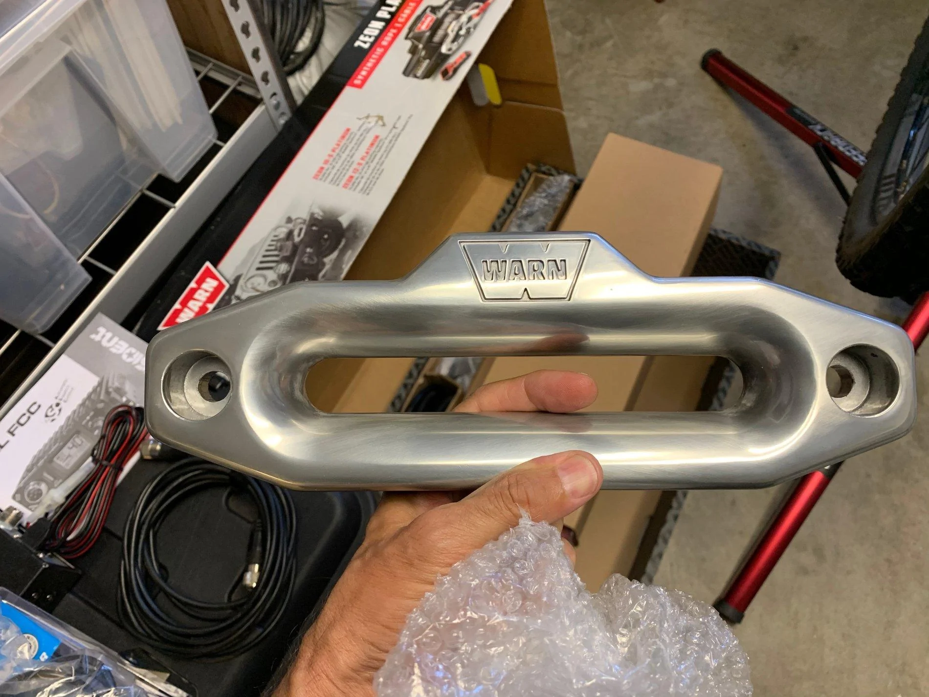 Jeep Wrangler JL Warn Hawse Fairlead IMG_1440