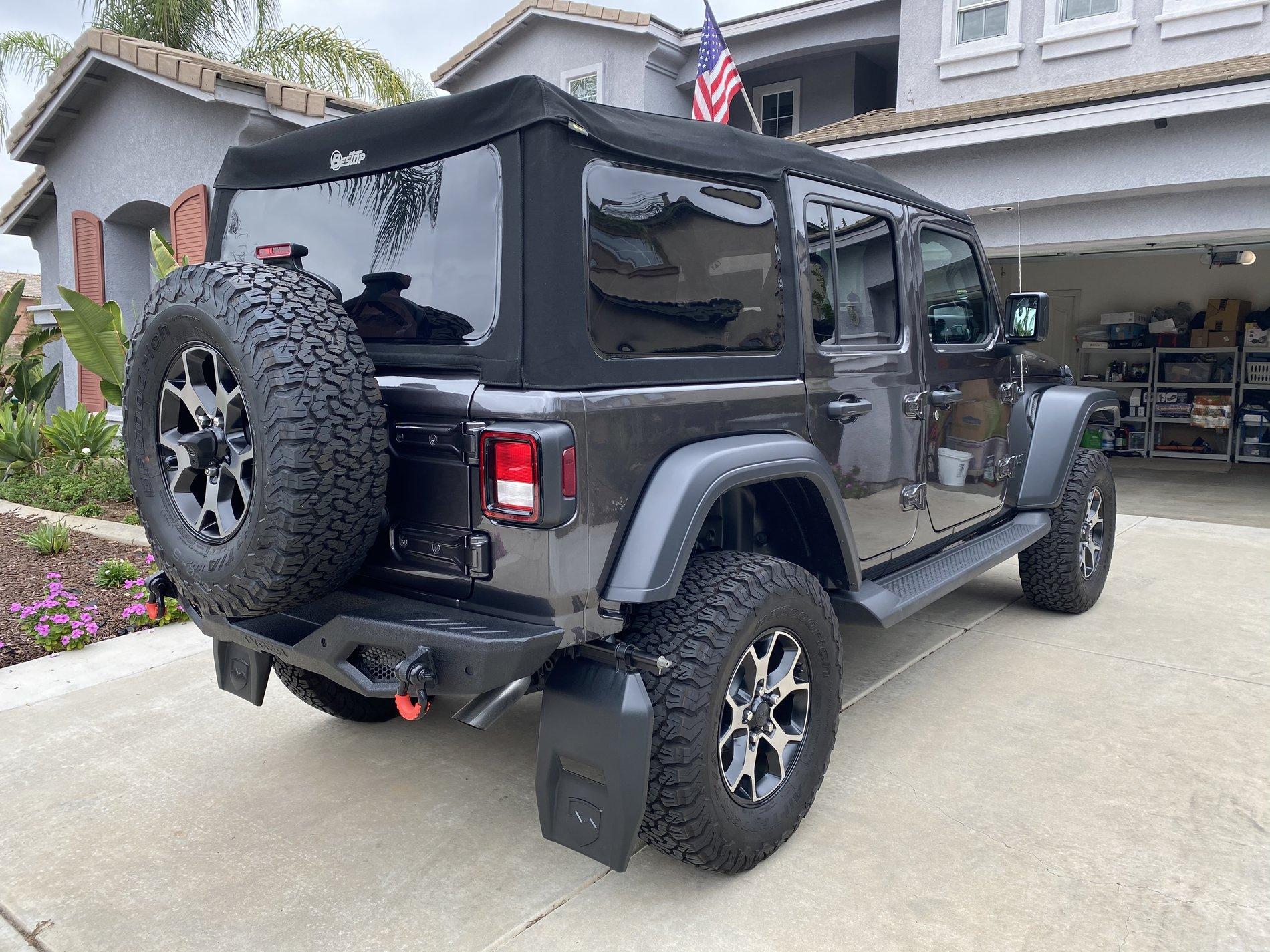 Jeep Wrangler JL Teraflex Transit mud flaps reviews? 8F99C939-74BC-40CD-8C9C-B47EB253A085
