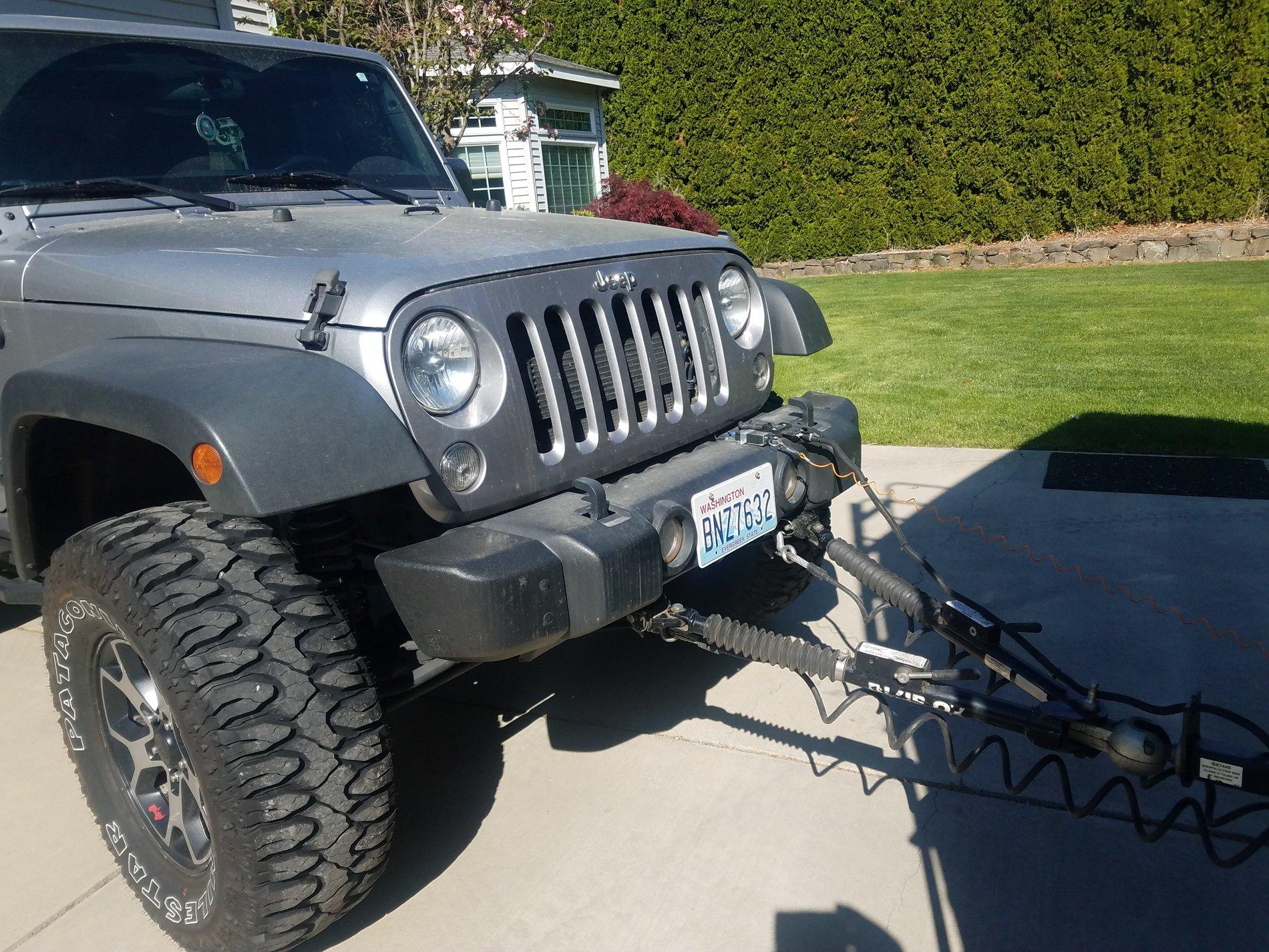 Jeep Wrangler JL Rockjock Tow Bar Mounting Kit JK currie blue ox
