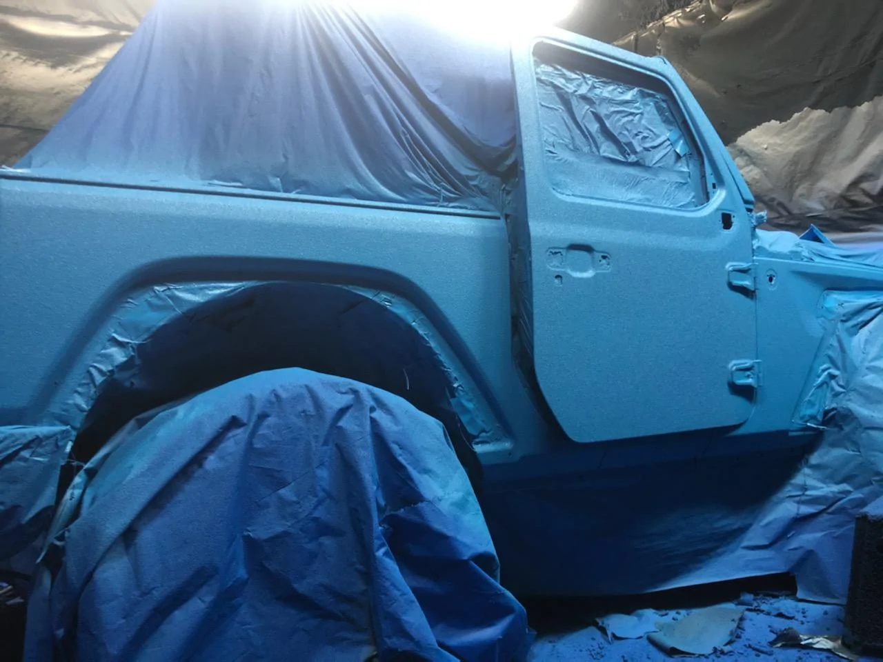 Jeep Wrangler JL Full external line-x IMG_9824