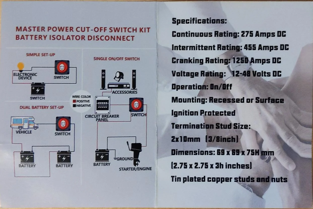 Jeep Wrangler JL ESS Dual Battery Management bmp switch specs