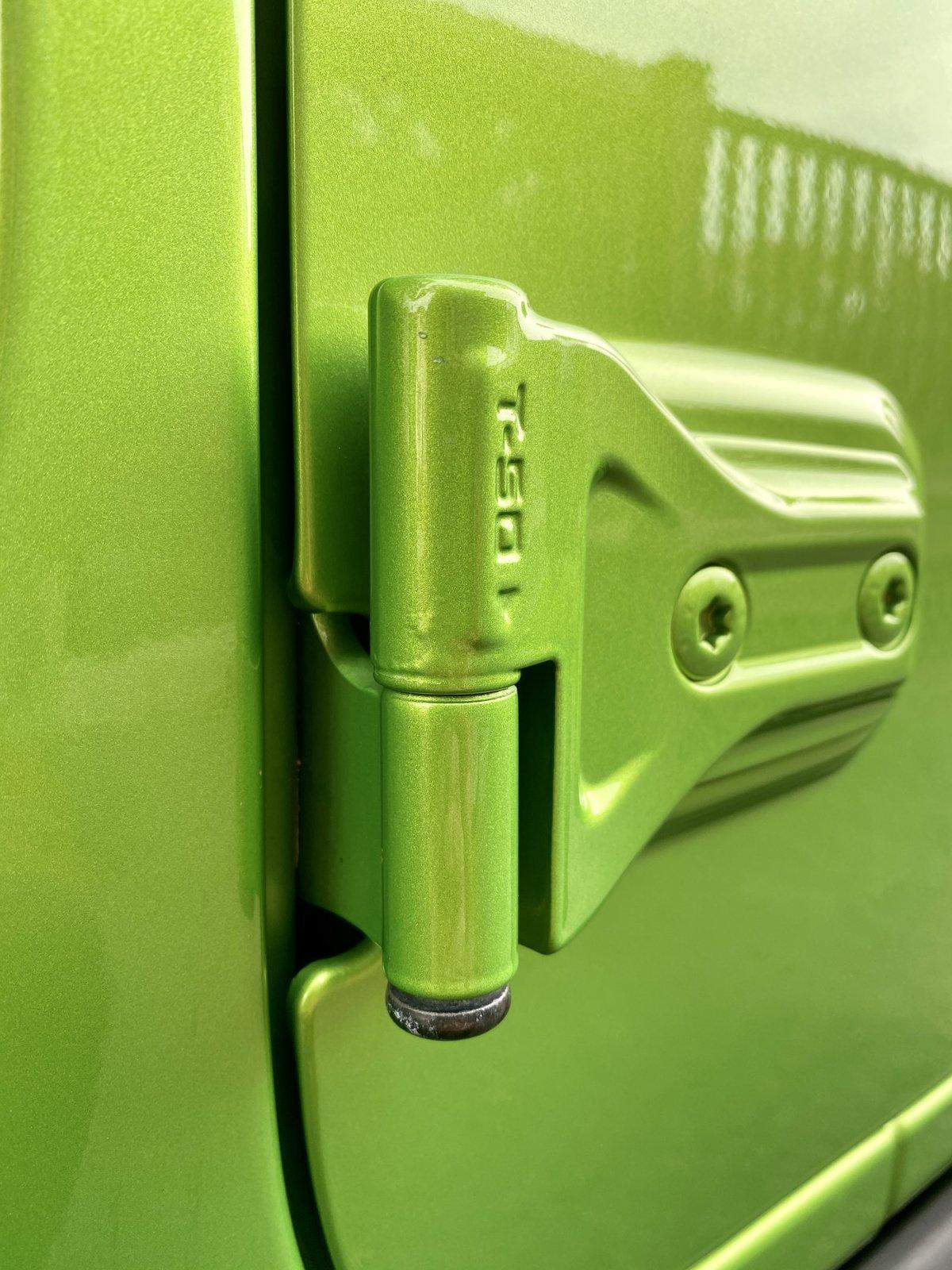Jeep Wrangler JL Bubbles in Paint at Door Hinges 4039C865-C9C8-4C79-9882-A0361F452B8C