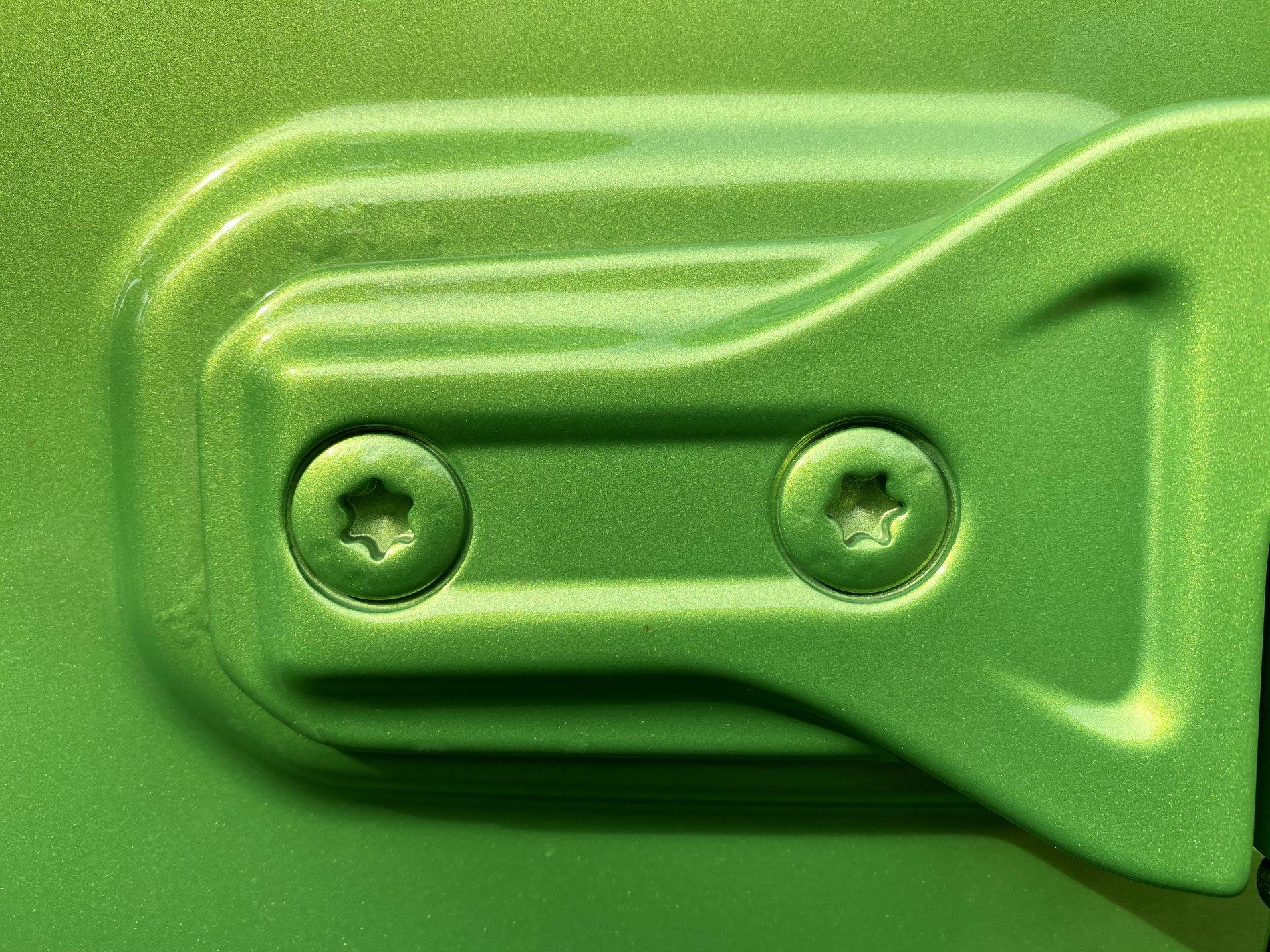 Jeep Wrangler JL Bubbles in Paint at Door Hinges F3960251-FBCF-4B1A-A7AD-66F411A99361
