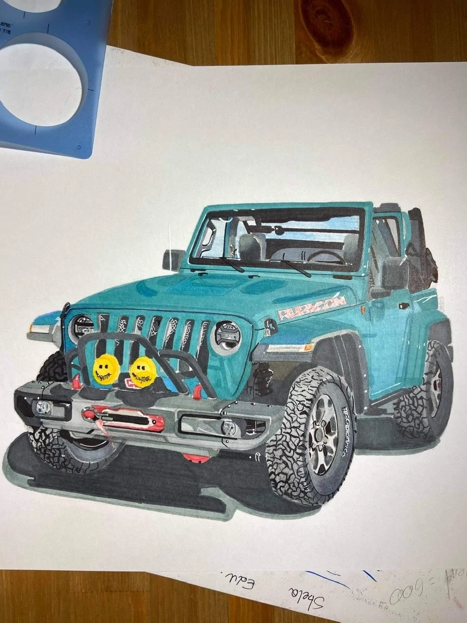 Jeep Wrangler JL JL Sketch / artwork A13CC4F1-B4E9-42A2-B5B8-9346B98FBC54