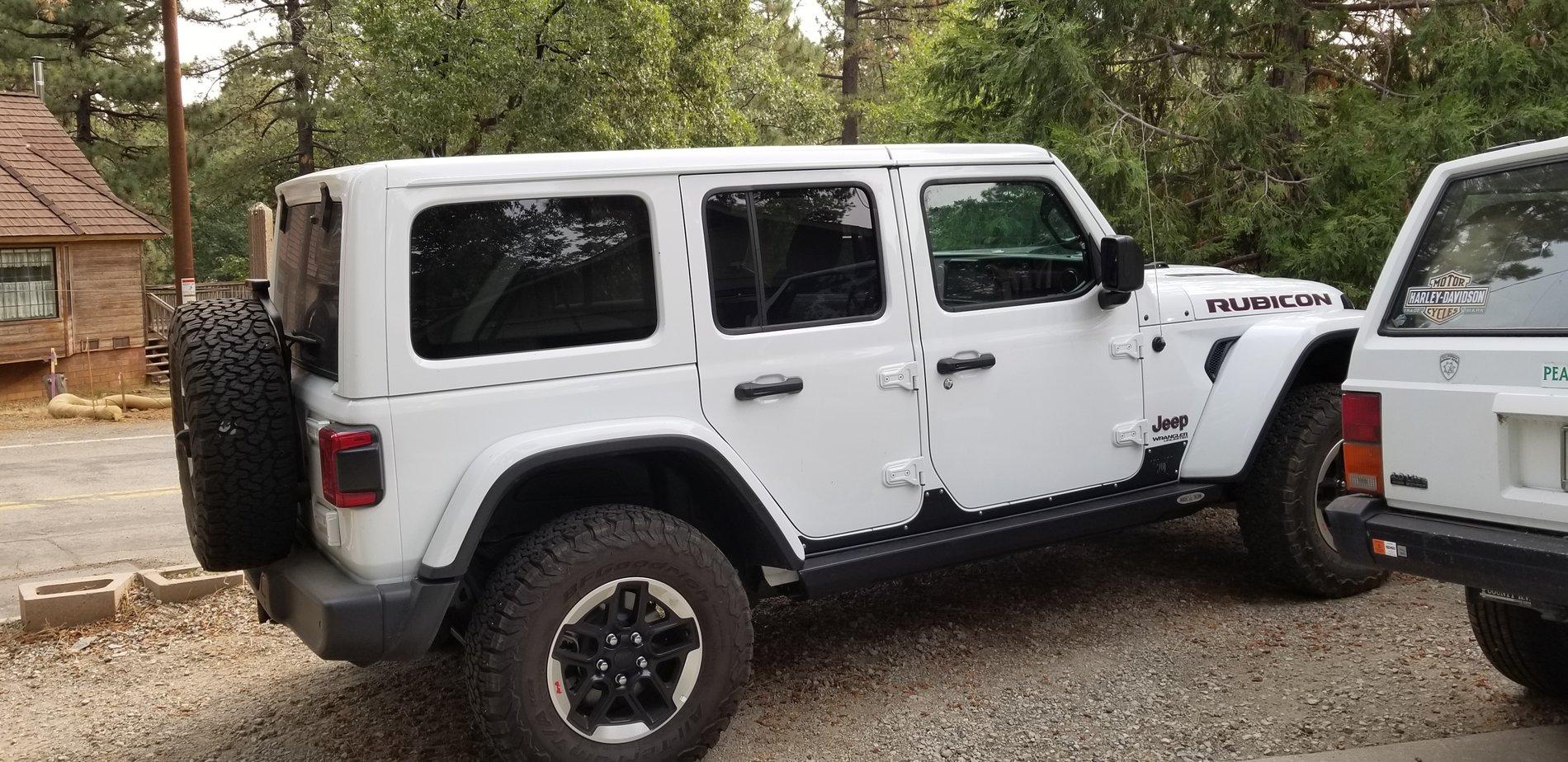 Jeep Wrangler JL Rock slide Engineering fail 20200913_082039