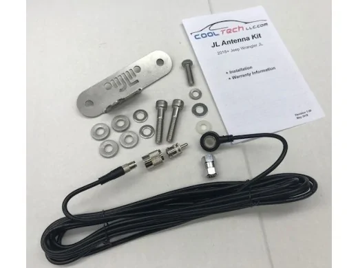 Jeep Wrangler JL CB antenna kit with Firestik 804FE1C5-24BA-4F98-A331-C1415F689BFF