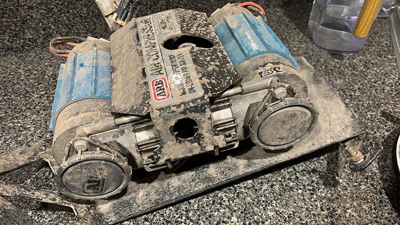 Jeep Wrangler JL Mounting ARB Air Compressor toast