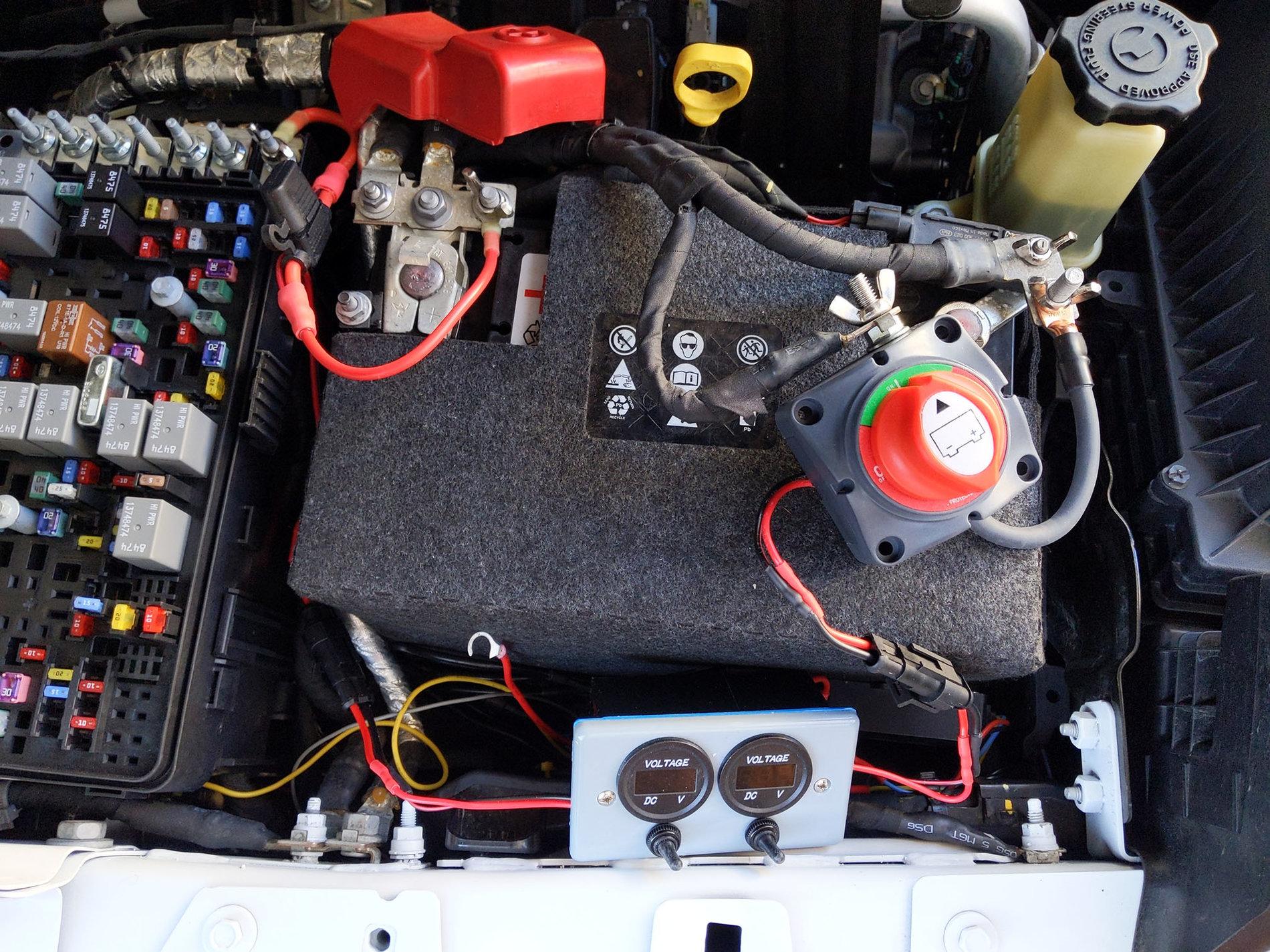 Jeep Wrangler JL ESS Dual Battery Management bmp vs install