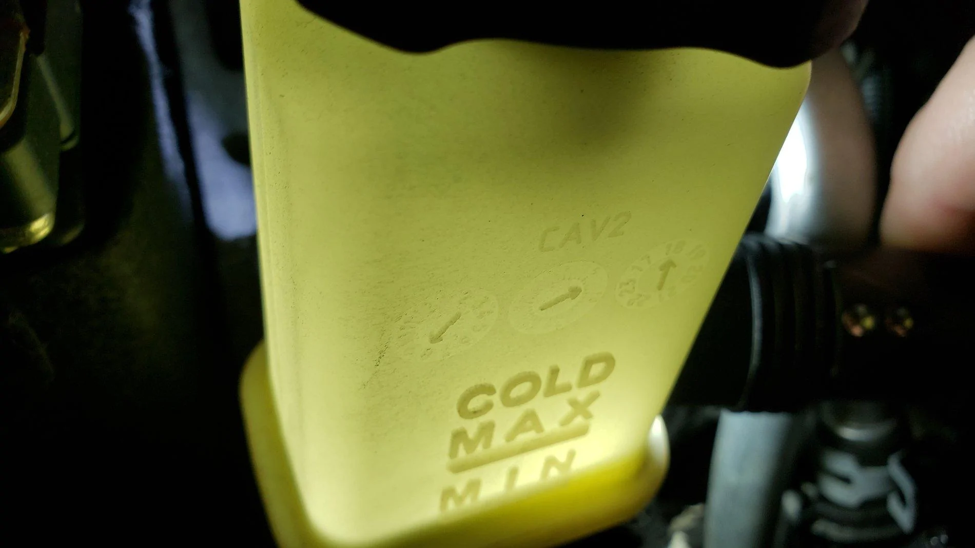 Jeep Wrangler JL Fluid Levels Low (Coolant / Power steering) 20201029_203510