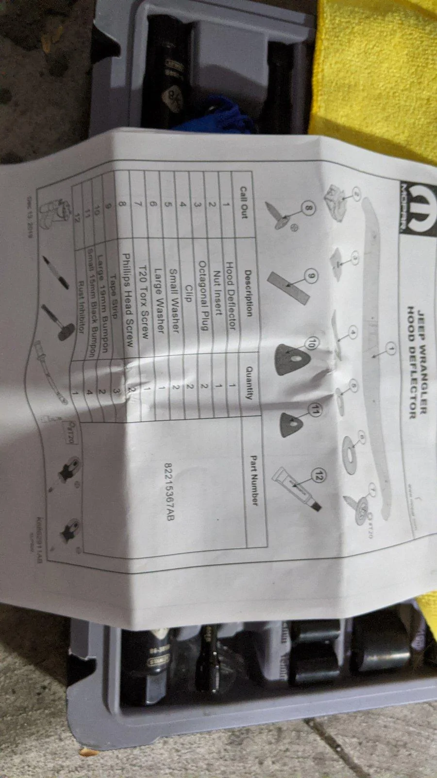 Jeep Wrangler JL Help: Hood clip replacement PXL_20201025_234918852