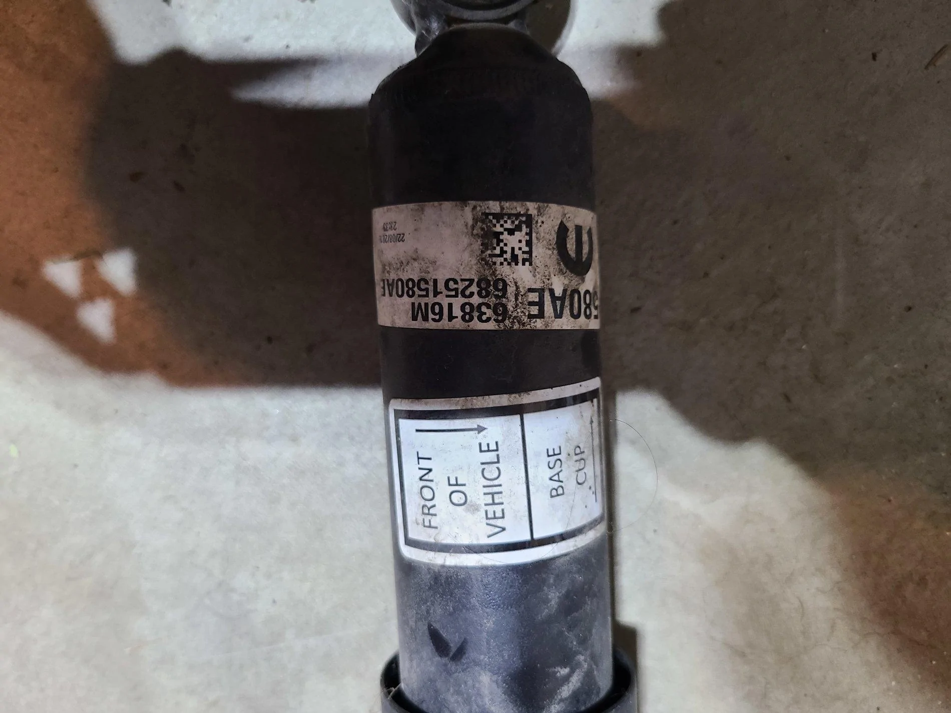 Jeep Wrangler JL Chicago - OEM Mopar Steering Stabilizer Front AE Version 20201028_194219