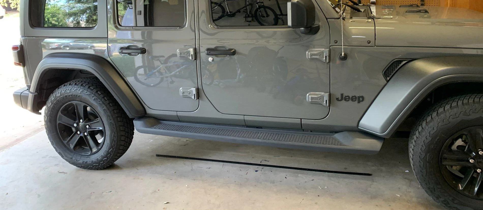 Jeep Wrangler JL Mopar side steps (4 door) - $100 IMG_5797