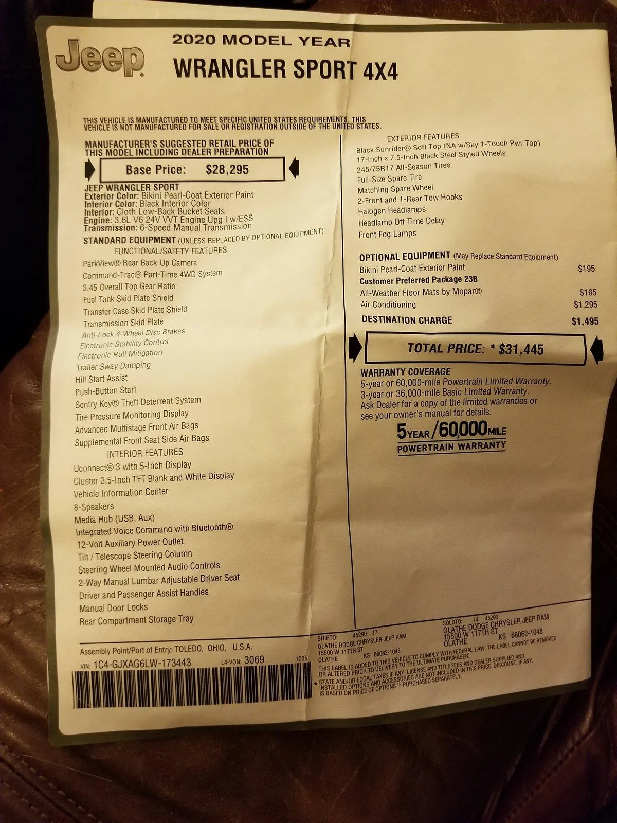 Jeep Wrangler JL Axle identification help? 20201030_193443