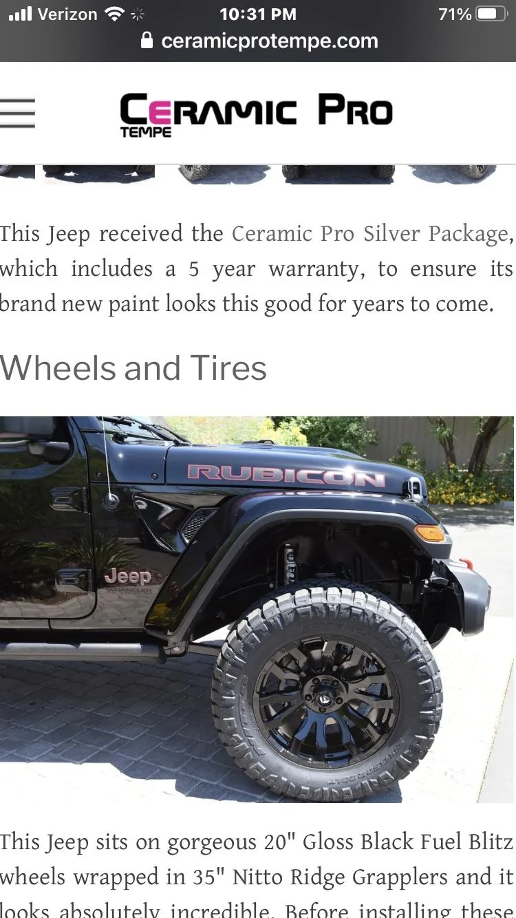 Jeep Wrangler JL Thoughts on these wheels and tires? 611D59CD-2EB9-4B89-A031-C8393590D9E5