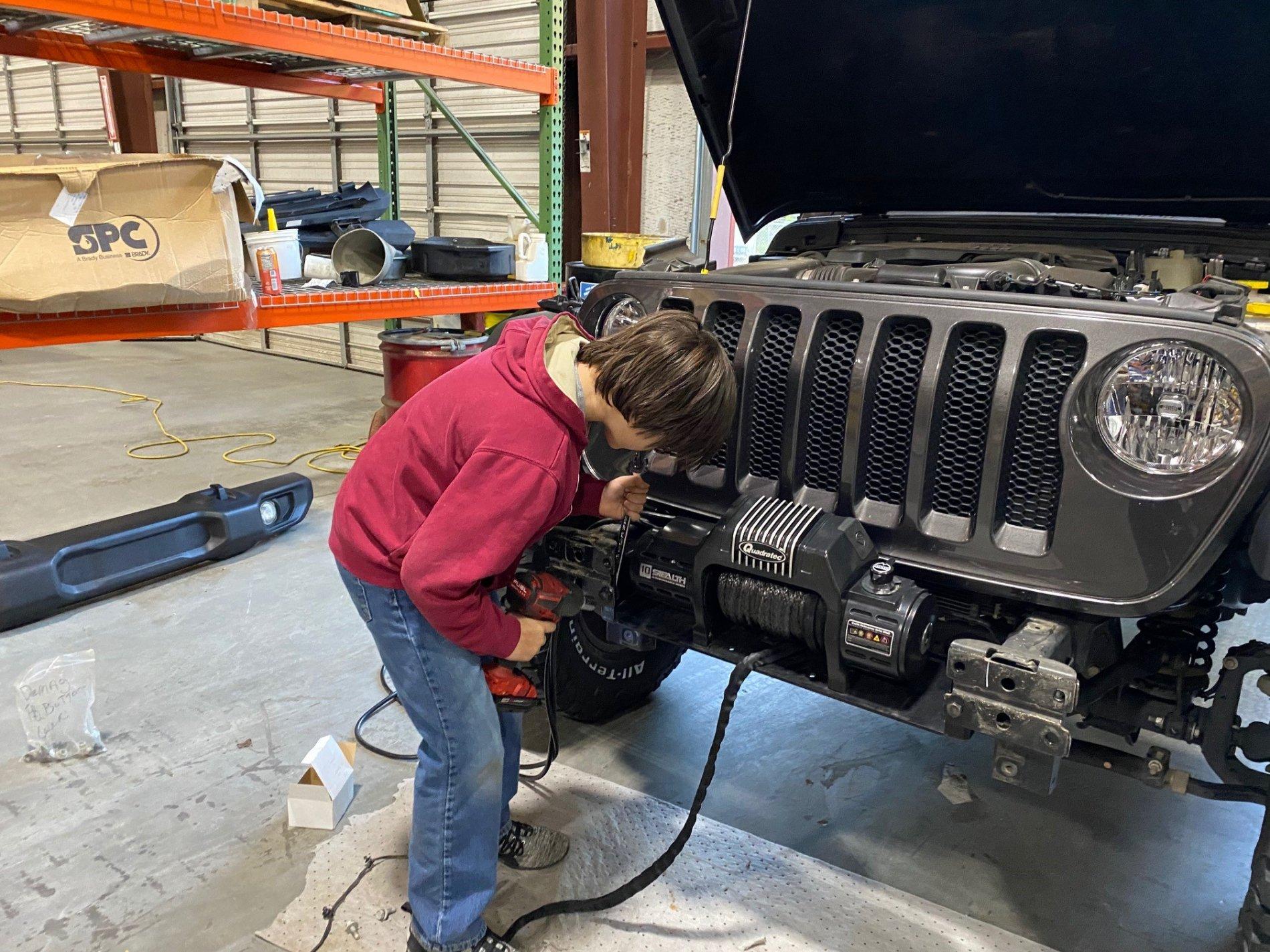 Jeep Wrangler JL Project Jigsaw Dax Bumper