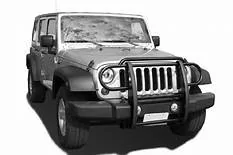 Jeep Wrangler JL Chrome grill guard 1604539813427