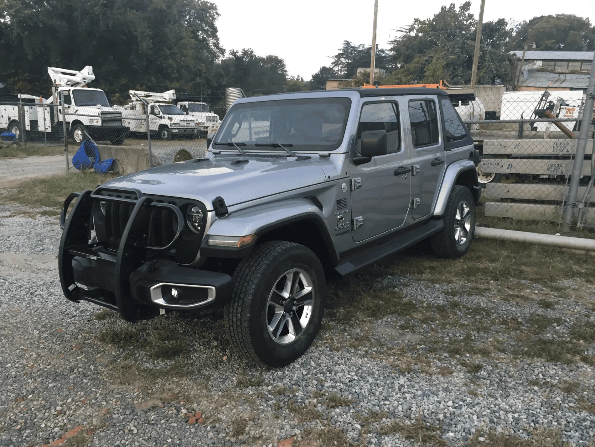 Jeep Wrangler JL Chrome grill guard 1604579155873