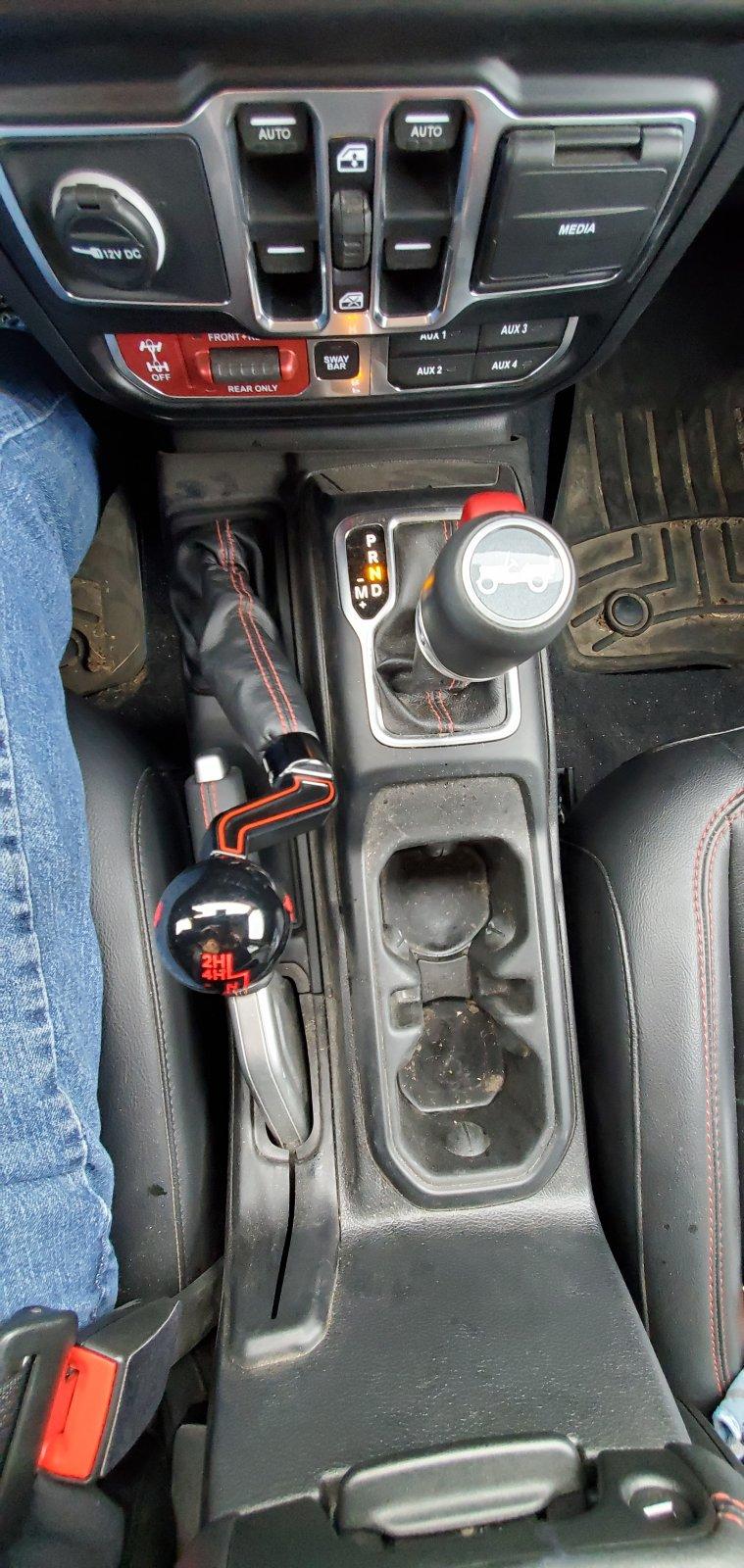 Jeep Wrangler JL B and M Extedned Transfer Case Shifter 20201105_093012