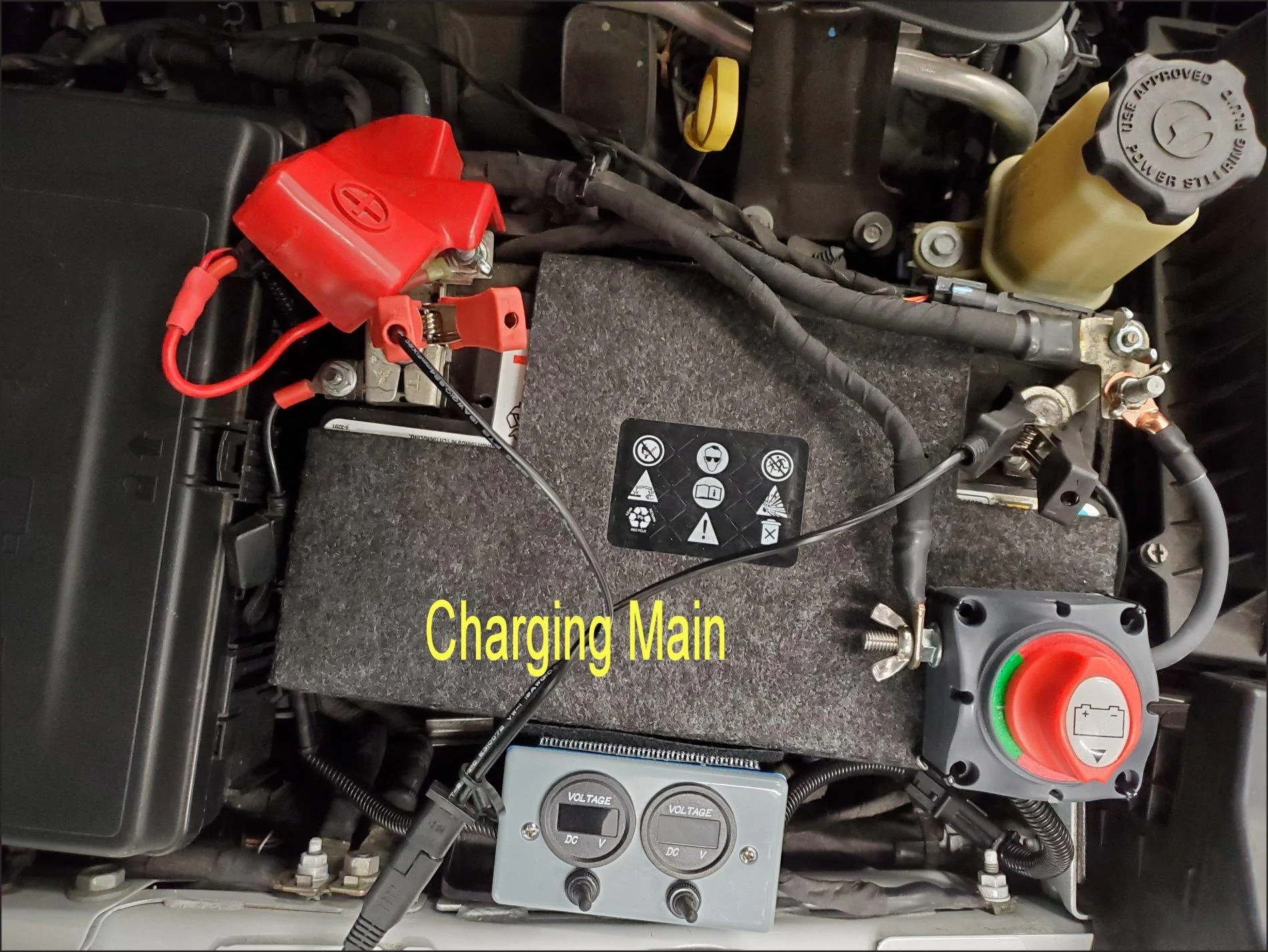 Jeep Wrangler JL ESS Dual Battery Management Charging Main