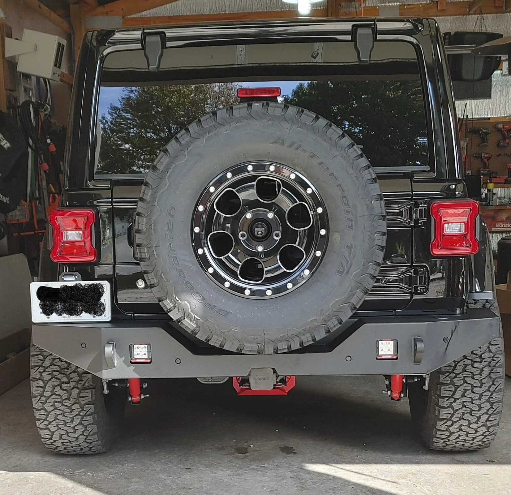 Jeep Wrangler JL Anyone using Body Armor 4X4 bumpers? rearbumper