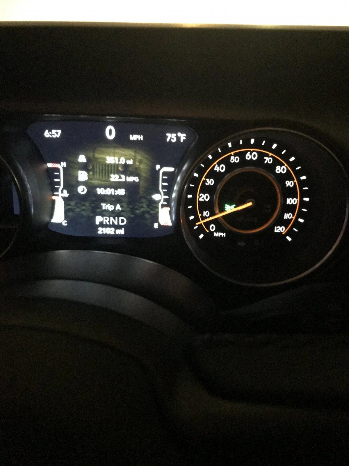 Jeep Wrangler JL Analog Speedometer Error C250D143-16D3-413F-9A79-824D8C08B6D6