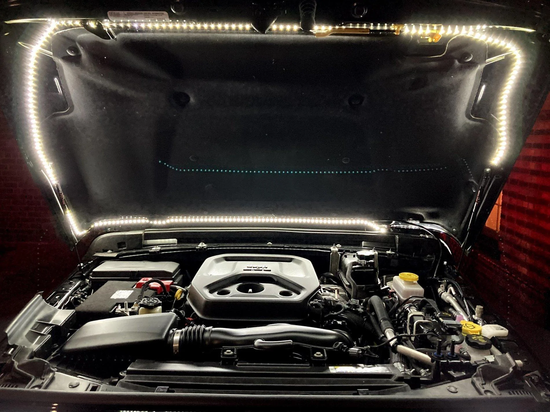 Jeep Wrangler JL KC Cyclone Hood Lighting IMG_8779