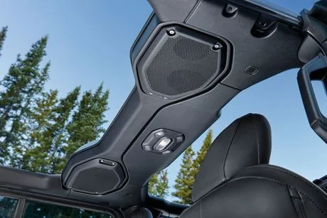 Jeep Wrangler JL Sitting on the overhead speaker bar? speaker