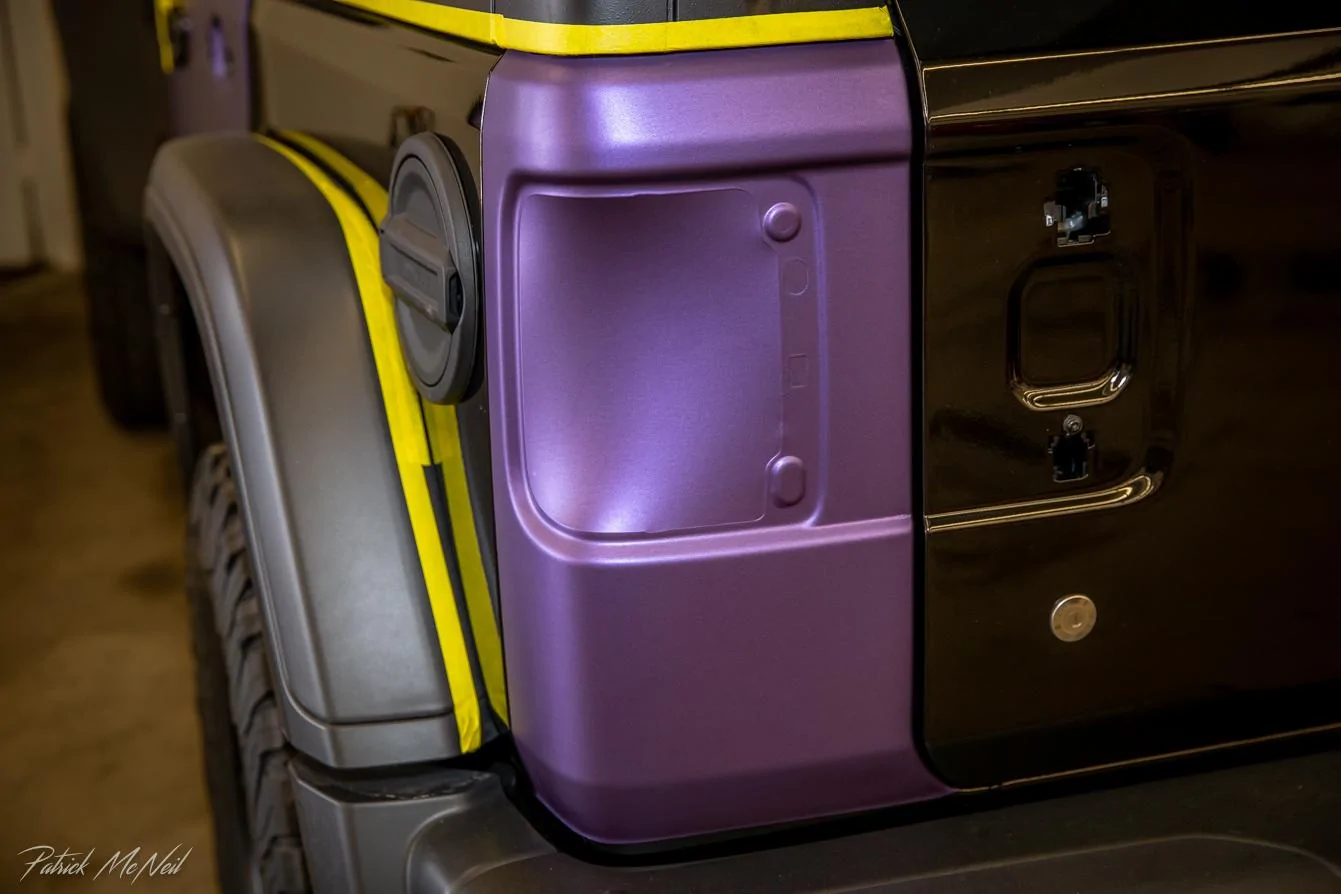 Jeep Wrangler JL Purple JL Wrangler Rubicon (JLUR) Build IMG_7304