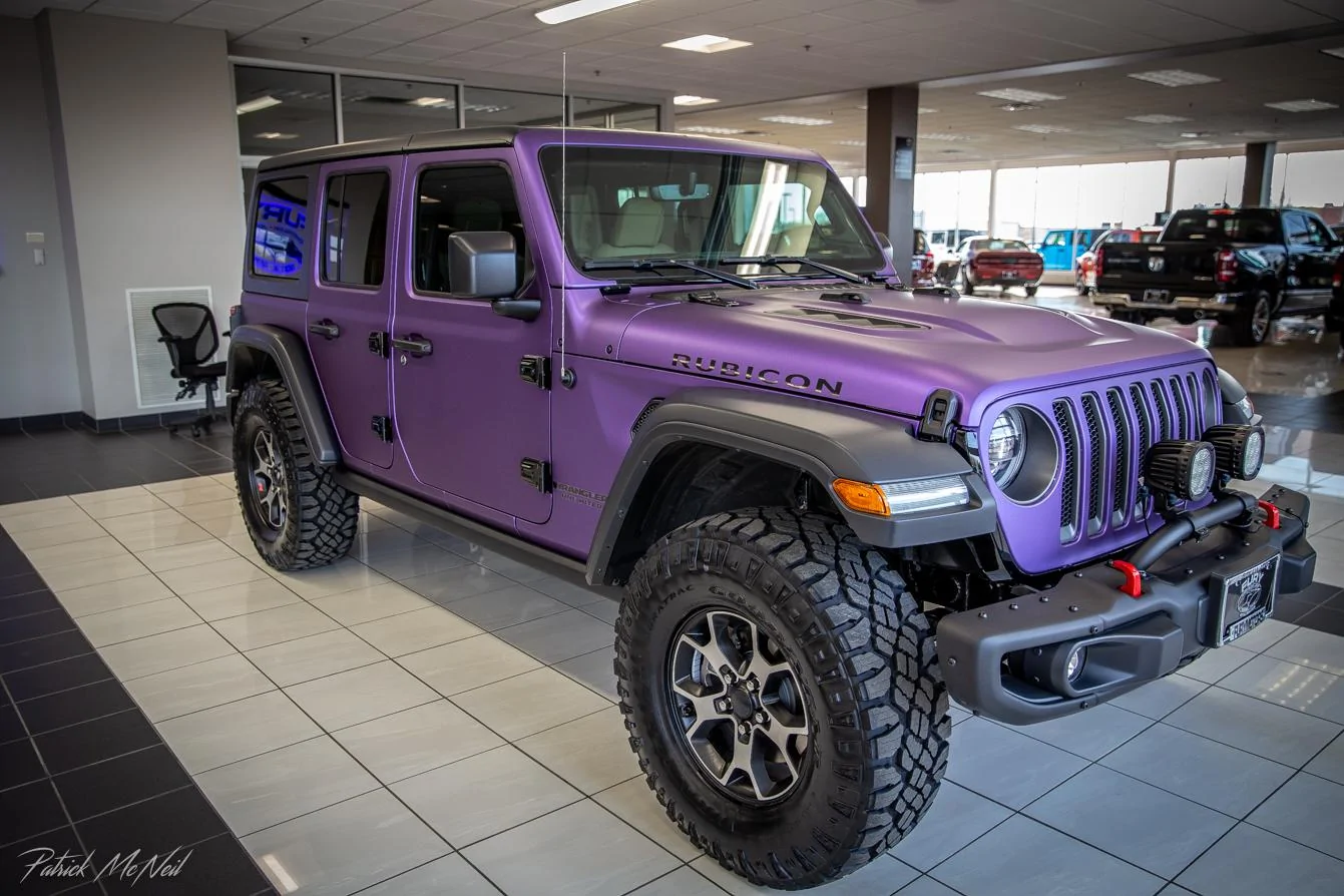 Jeep Wrangler JL Purple JL Wrangler Rubicon (JLUR) Build IMG_7454