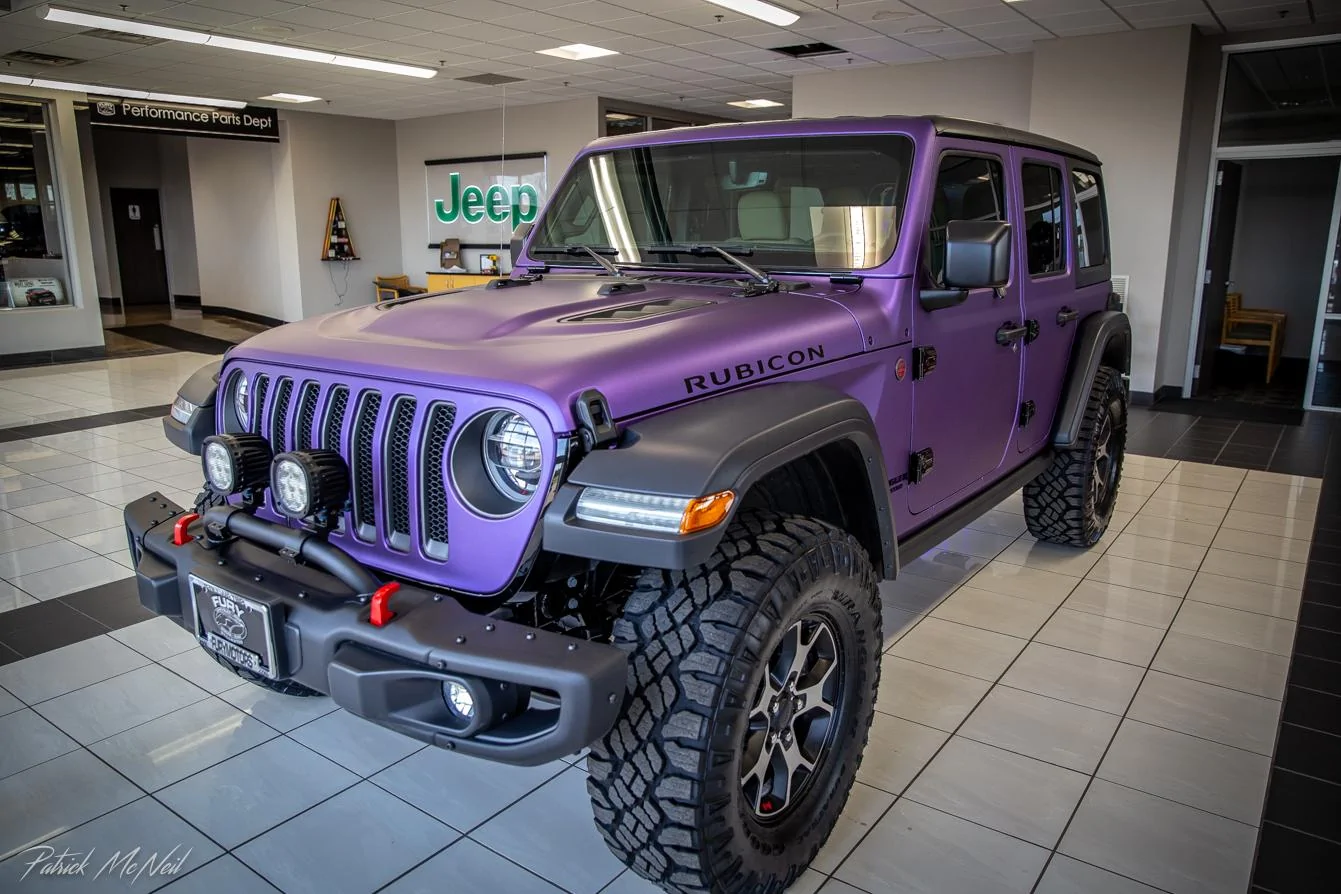 Jeep Wrangler JL Purple JL Wrangler Rubicon (JLUR) Build IMG_7457
