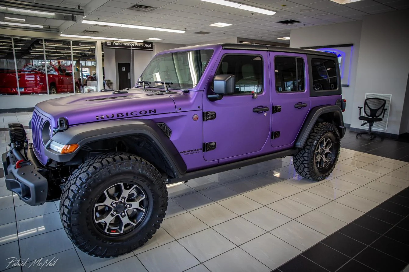 Jeep Wrangler JL Purple JL Wrangler Rubicon (JLUR) Build IMG_7461