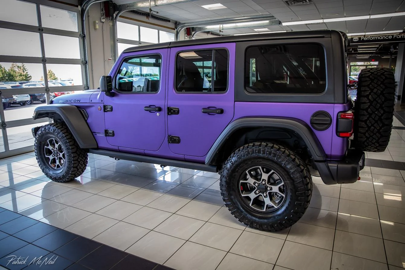 Jeep Wrangler JL Purple JL Wrangler Rubicon (JLUR) Build IMG_7464