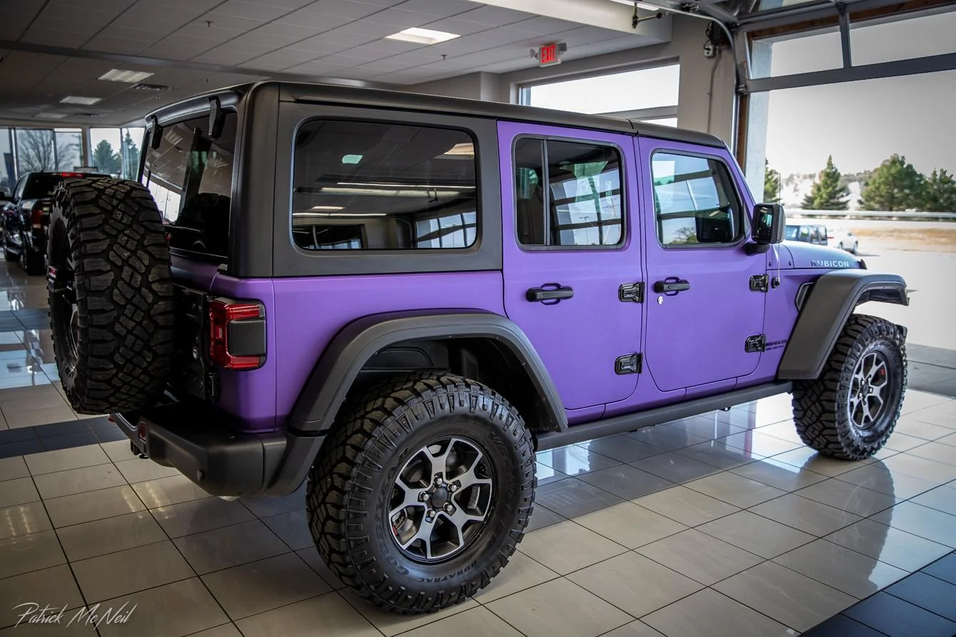 Jeep Wrangler JL Purple JL Wrangler Rubicon (JLUR) Build IMG_7476