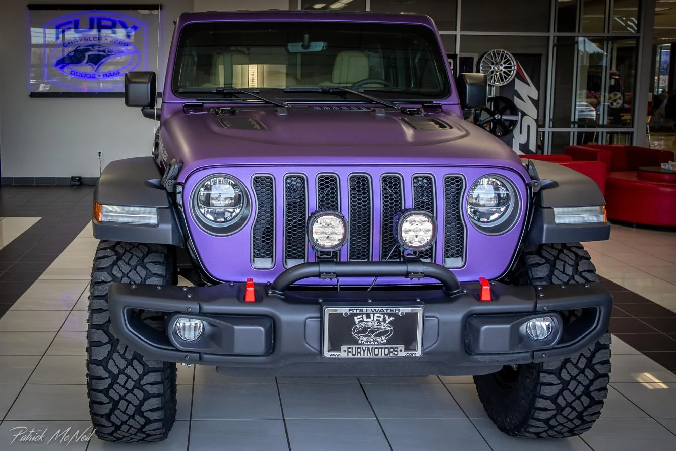 Jeep Wrangler JL Purple JL Wrangler Rubicon (JLUR) Build IMG_7480