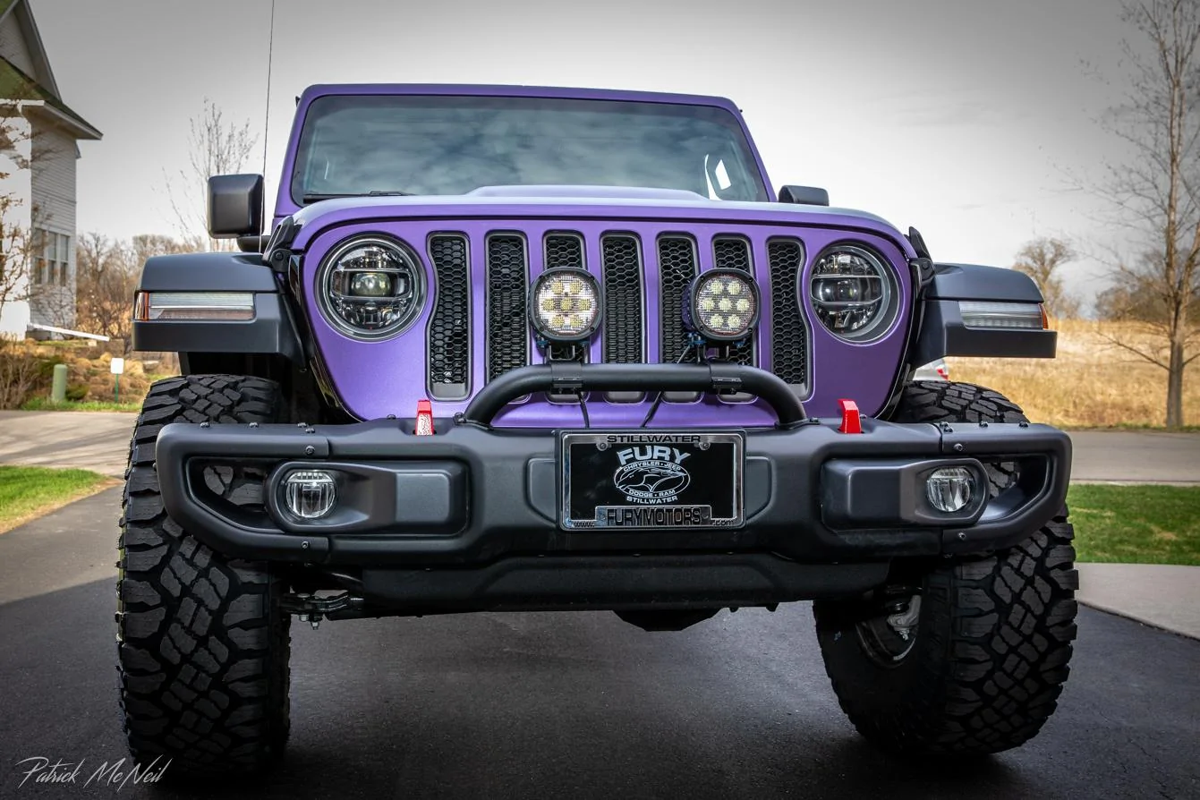 Jeep Wrangler JL Purple JL Wrangler Rubicon (JLUR) Build IMG_7495