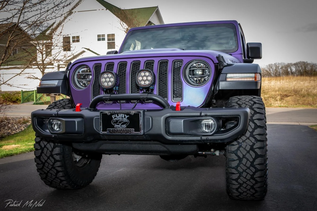 Jeep Wrangler JL Purple JL Wrangler Rubicon (JLUR) Build IMG_7497