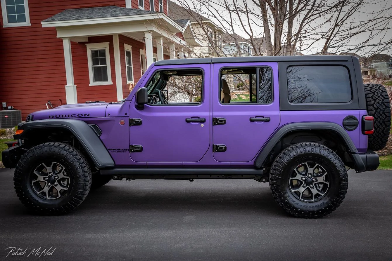 Jeep Wrangler JL Purple JL Wrangler Rubicon (JLUR) Build IMG_7522