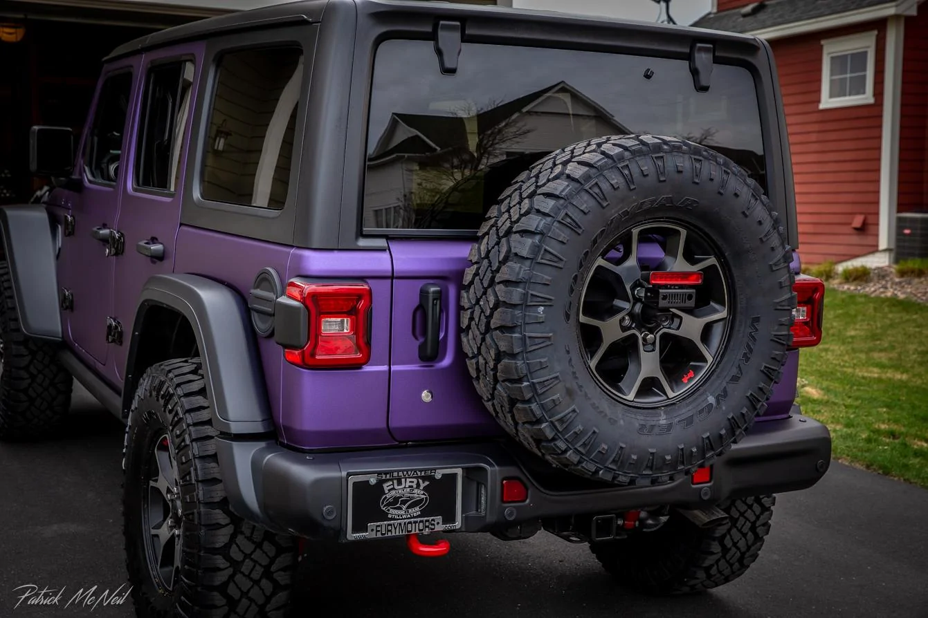Jeep Wrangler JL Purple JL Wrangler Rubicon (JLUR) Build IMG_7525