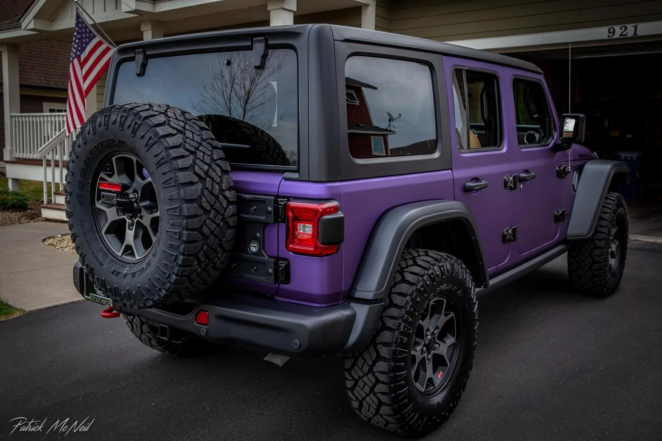 Jeep Wrangler JL Purple JL Wrangler Rubicon (JLUR) Build IMG_7527