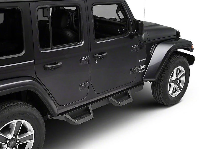 Jeep Wrangler JL JLWF / ExtremeTerrain Giveaway: ICI Magnum RT Series Cab Length Side Step Bars [Ended] J123329-JL