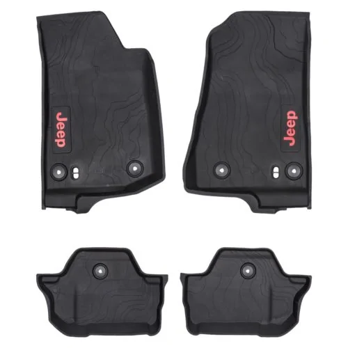 Jeep Wrangler JL Mopar Floor Mats For 2 door s-l500